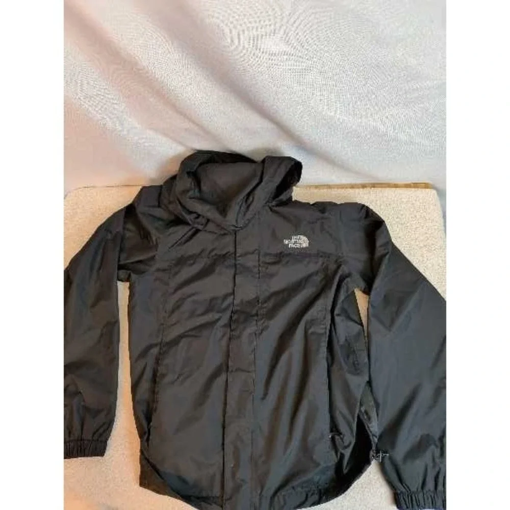 The North Face DryVent Jacket Mens S/P Waterproof Hooded Lightweight Black